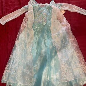 Little girls Elsa(Frozen) dress